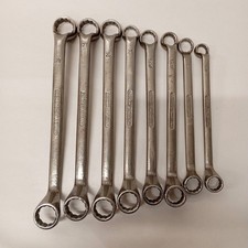8x GEDORE Ring Spanners Medium