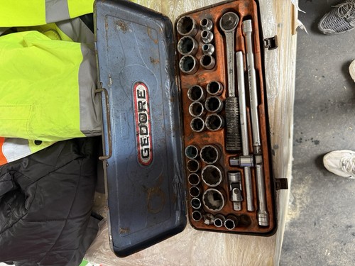 Gedore vintage socket - gedore, set